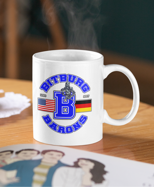 Bitburg American High School Letterman 11oz Coffee Mug