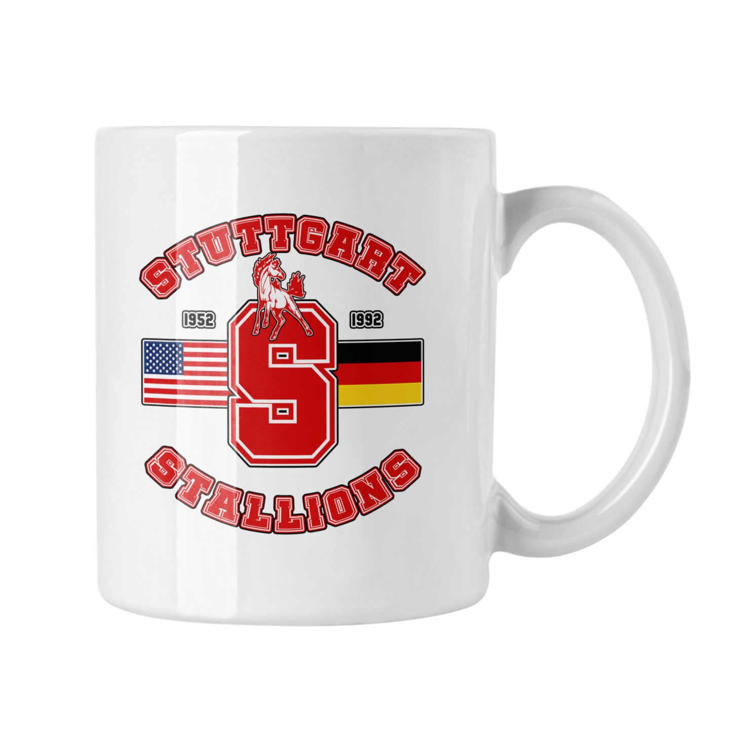 Stuttgart American High School Letterman 11oz Coffee Mug