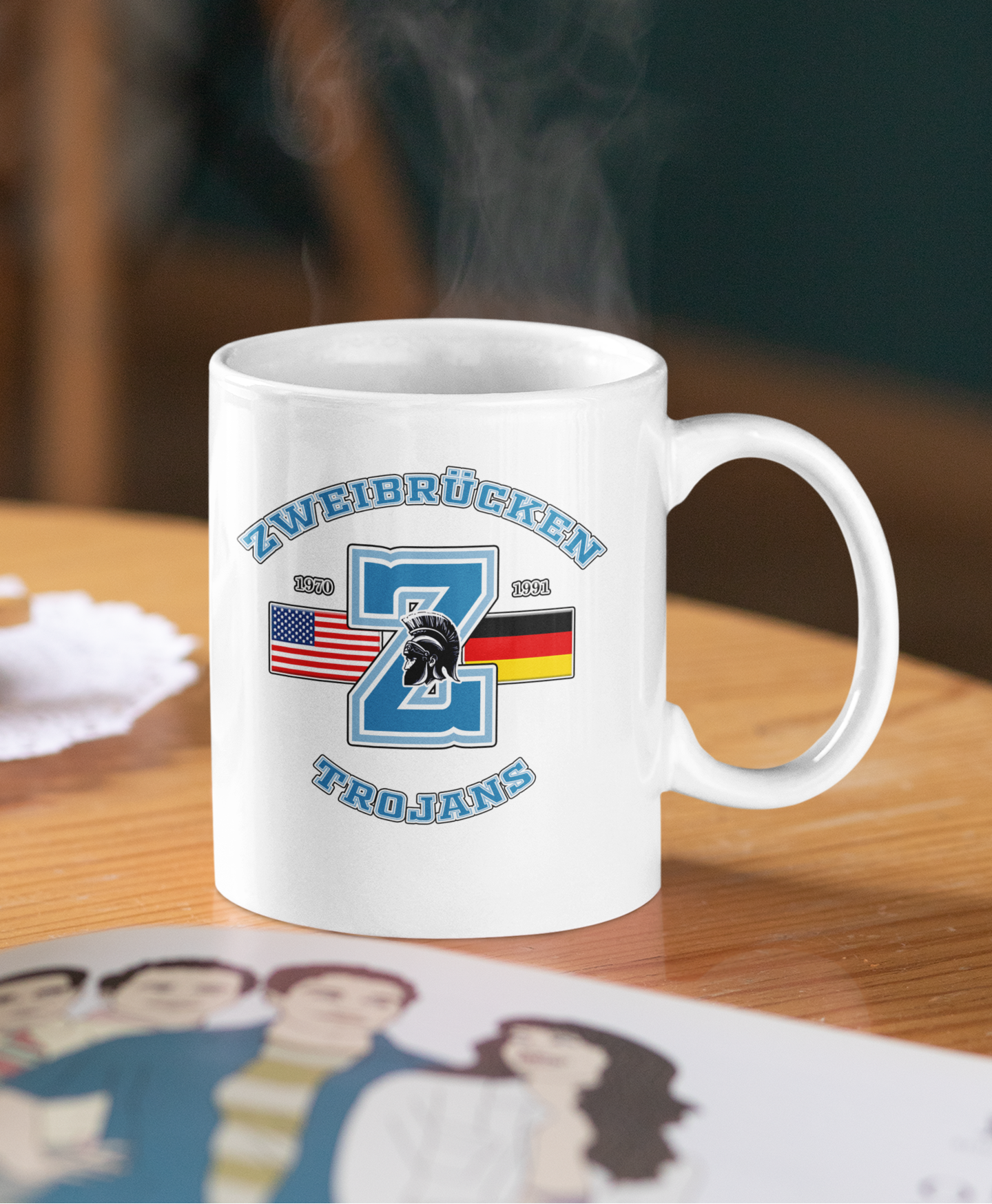 Zweibrücken American High School  11oz Coffee Mug