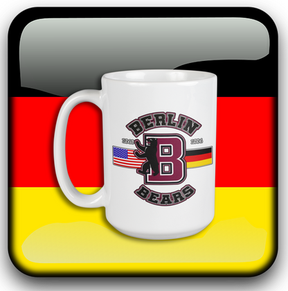 Berlin American High School Letterman 15oz Coffee Mug