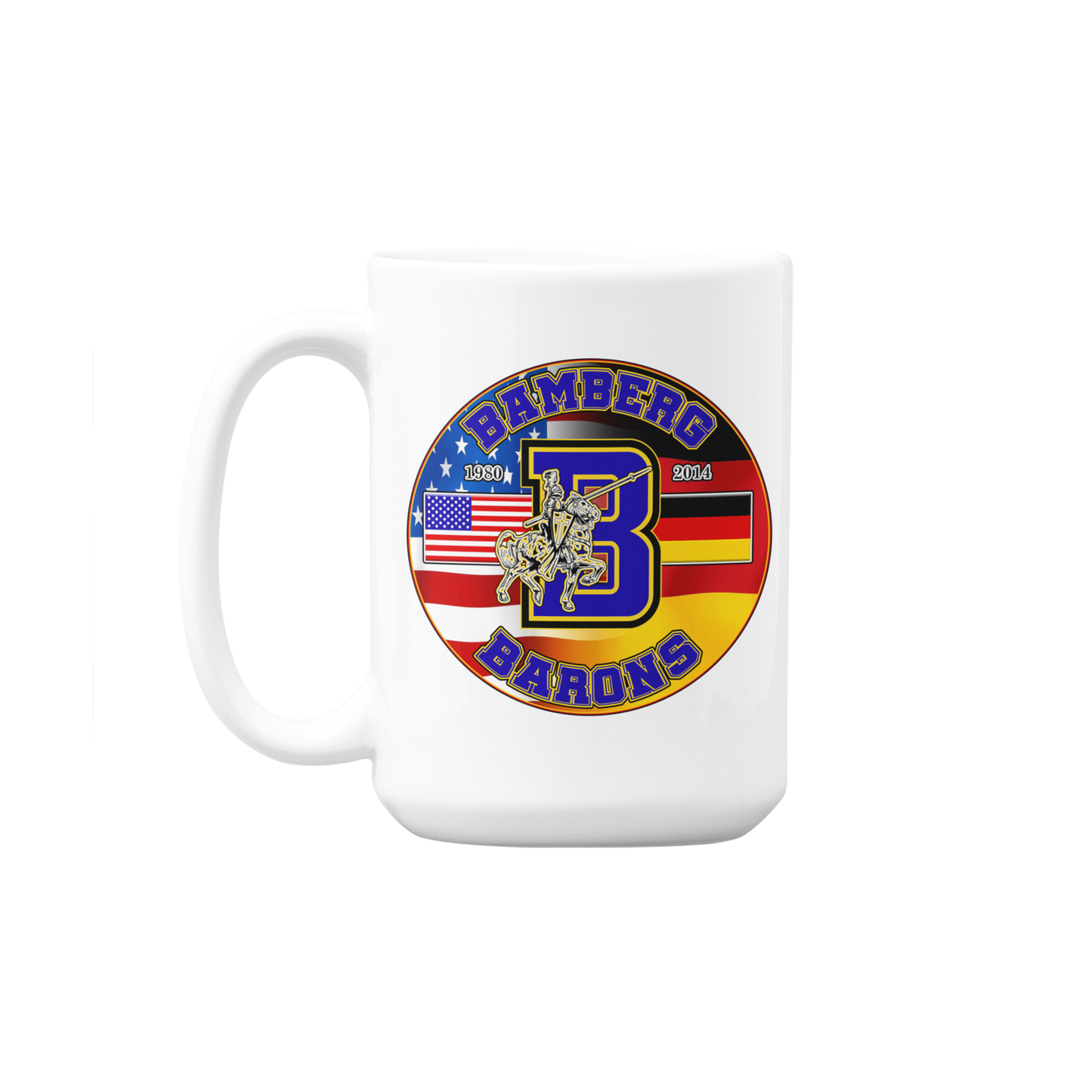 Bamberg AHS Celebration Shield 15oz Coffee Mug