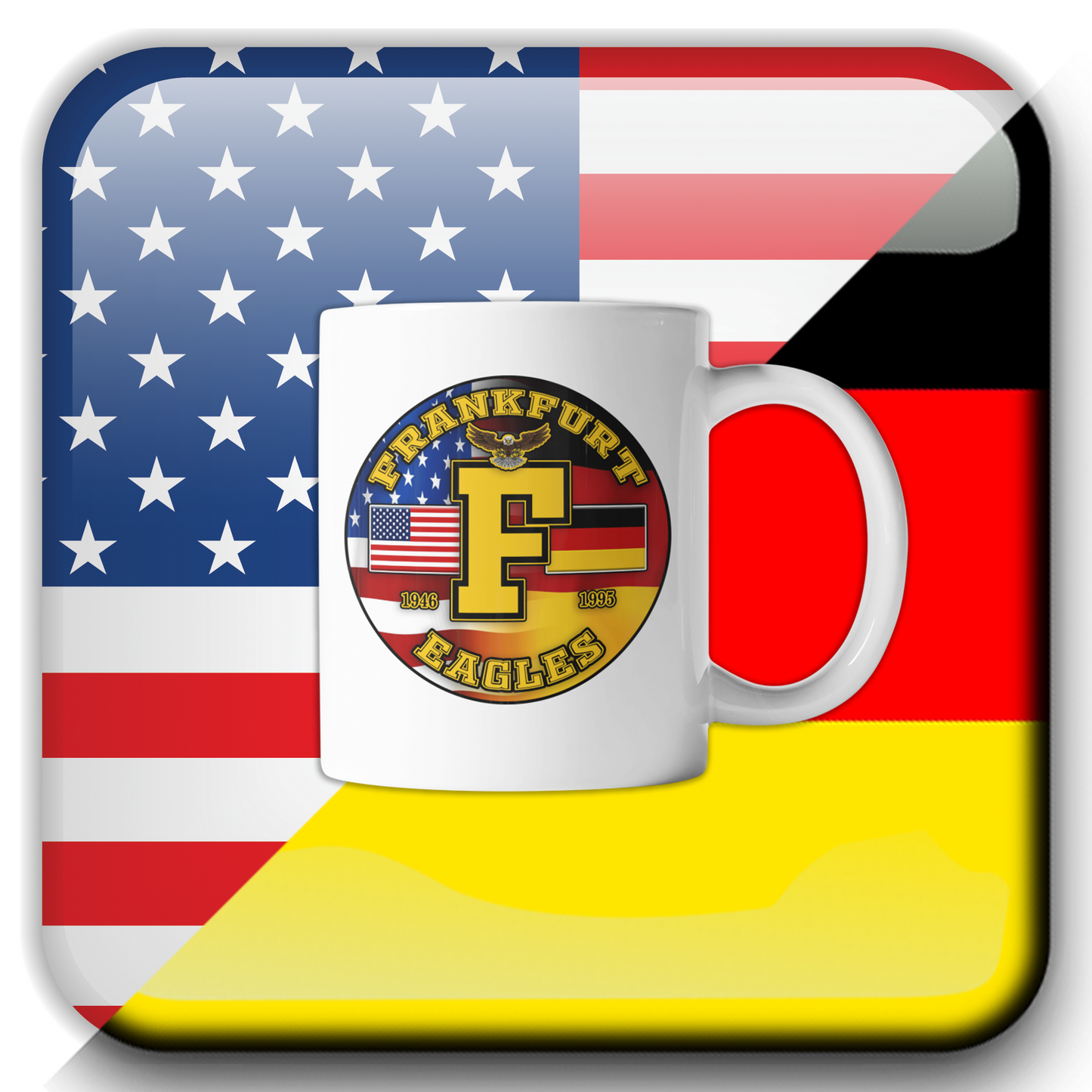 Frankfurt AHS Celebration Shield 11oz Coffee Mug