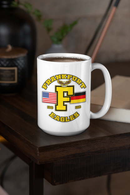 Frankfurt American High School Letterman  15oz Coffee Mug