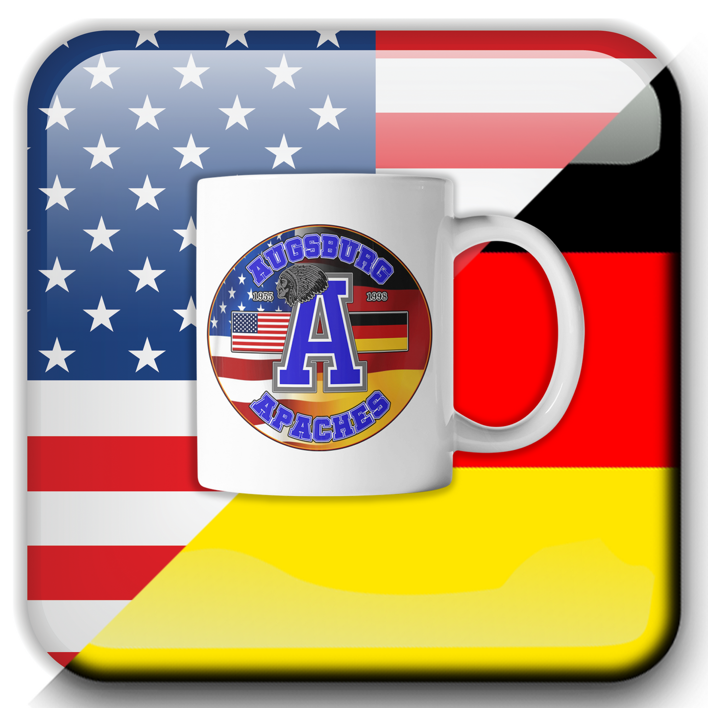 Augsburg AHS Celebration Shield 15oz Coffee Mug