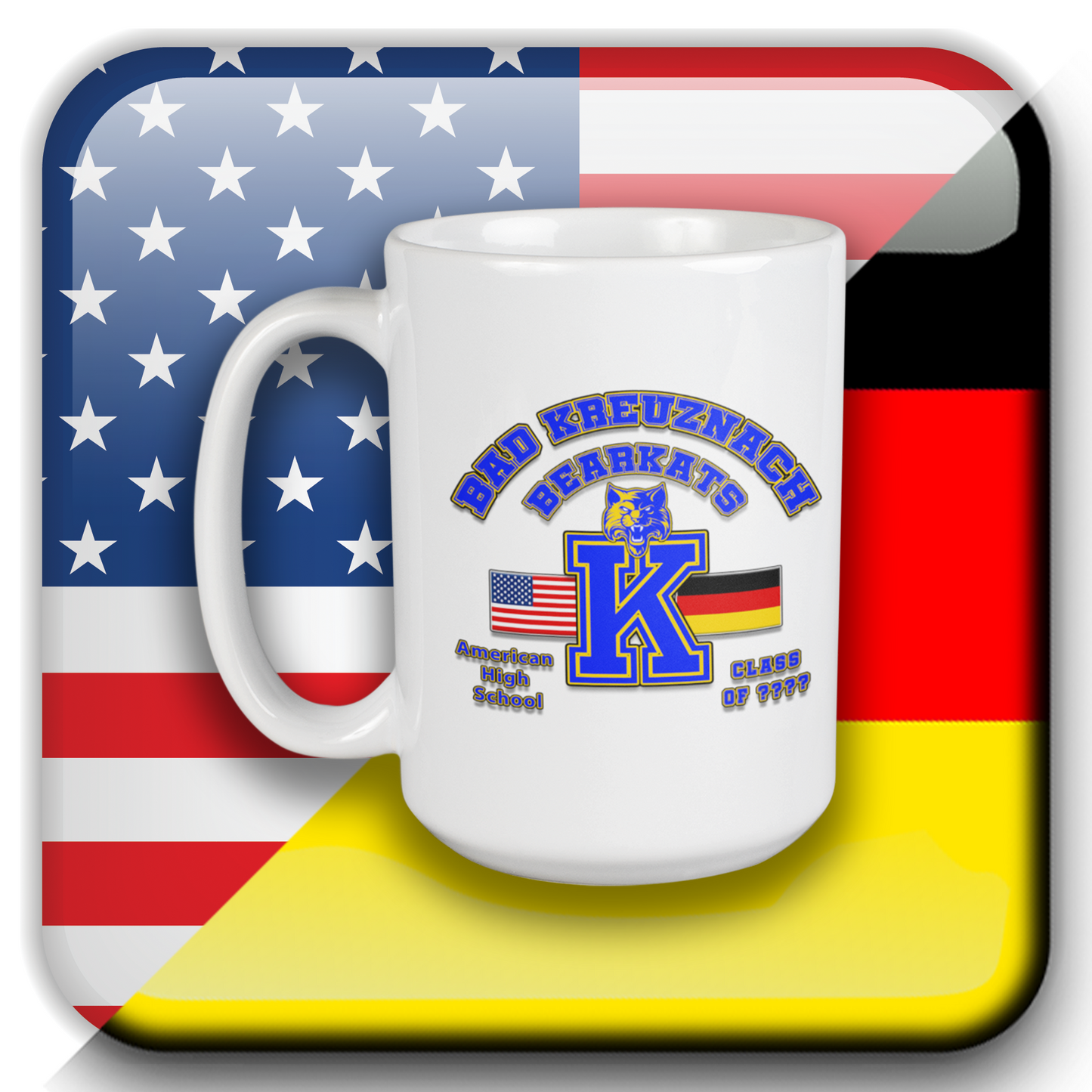 Bad Kreuznach AHS Graduation Class  15oz Coffee Mug