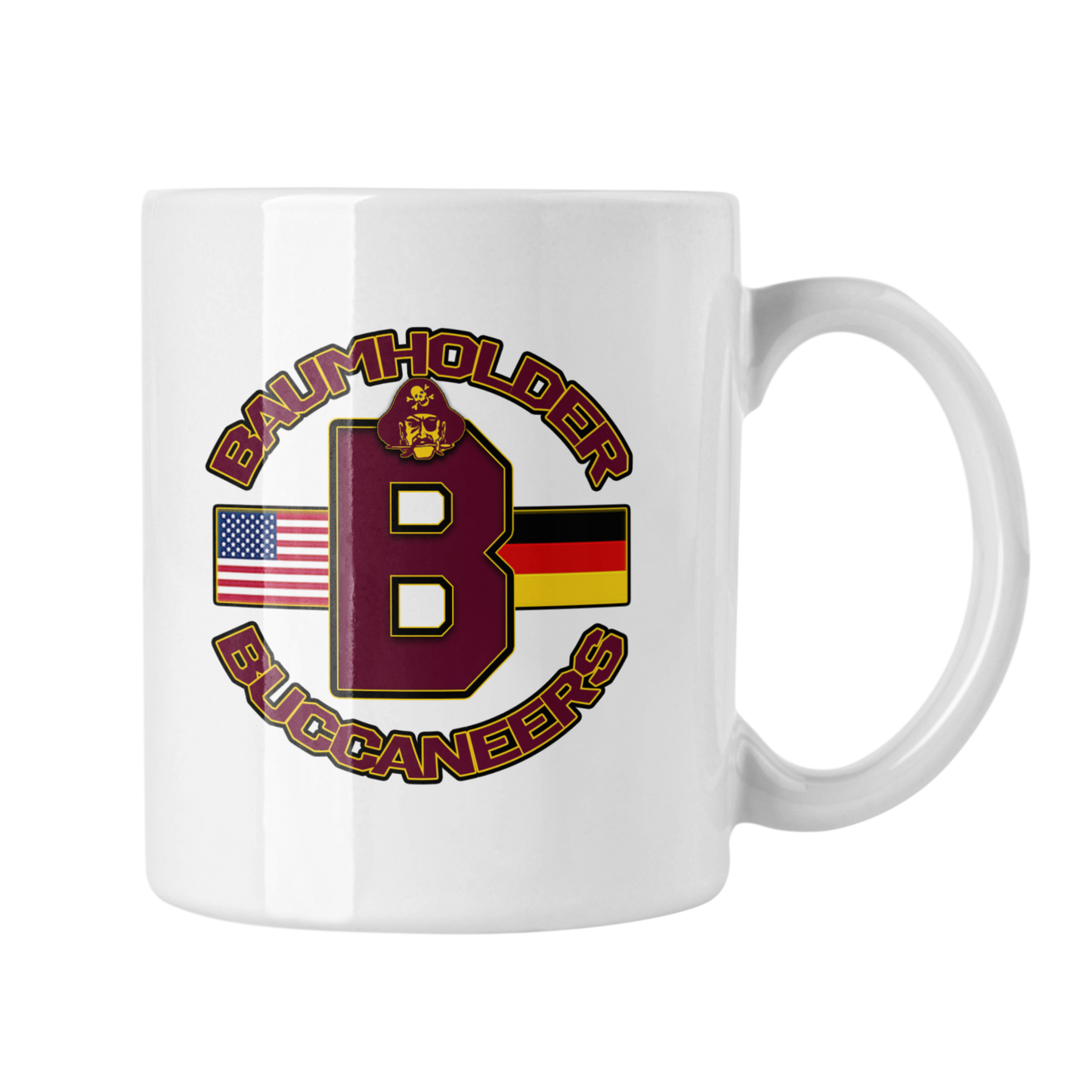 Baumholder American High School Letterman 11oz Coffee Mug