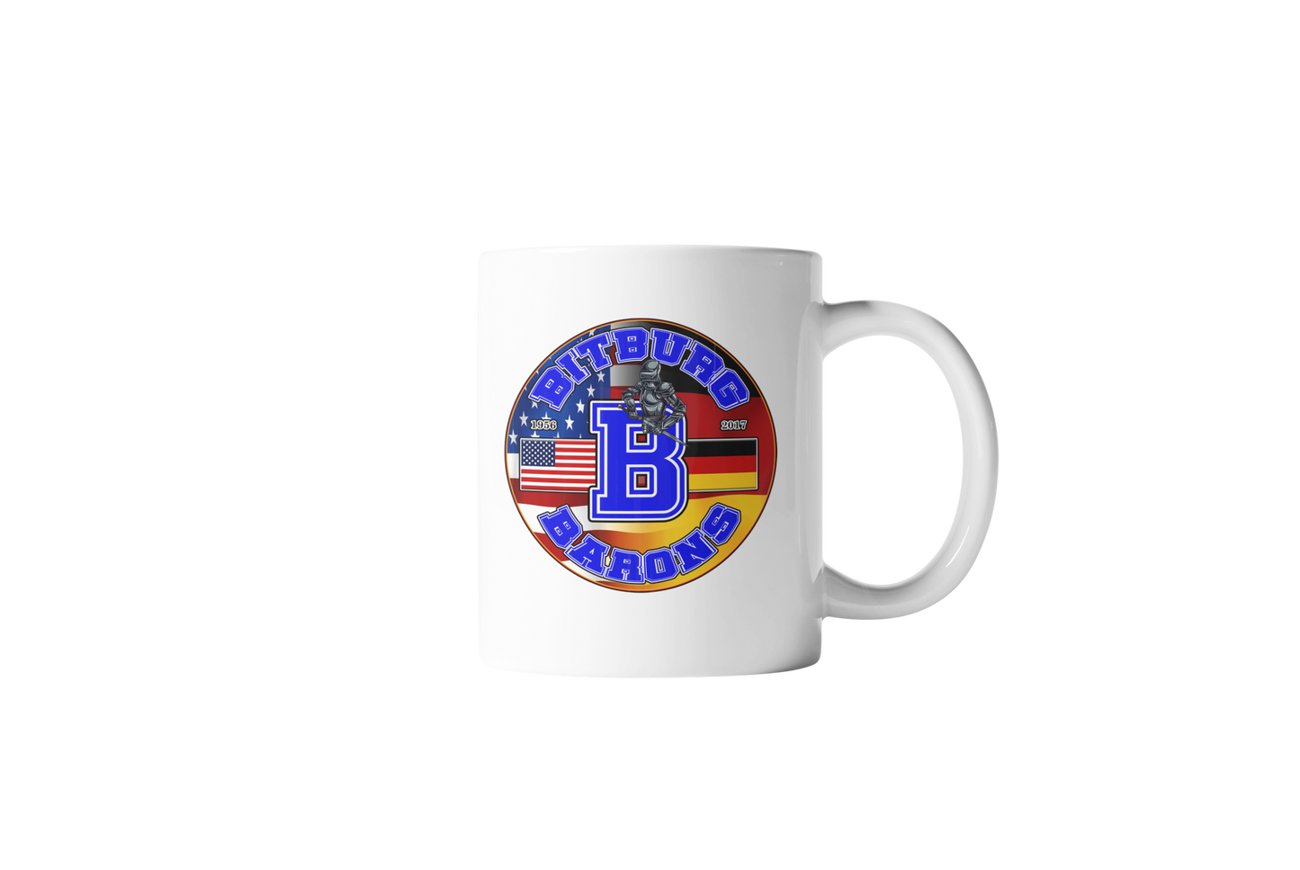Bitburg AHS Celebration Shield 11oz Coffee Mug