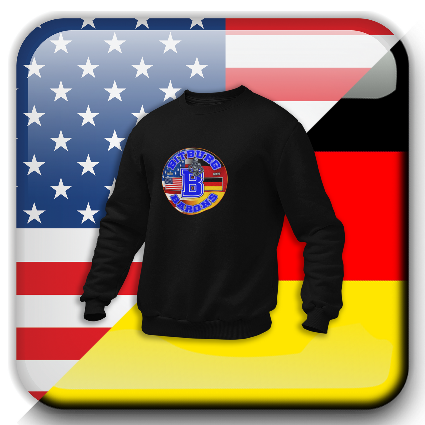 Bitburg AHS Celebration Shield Sweatshirt