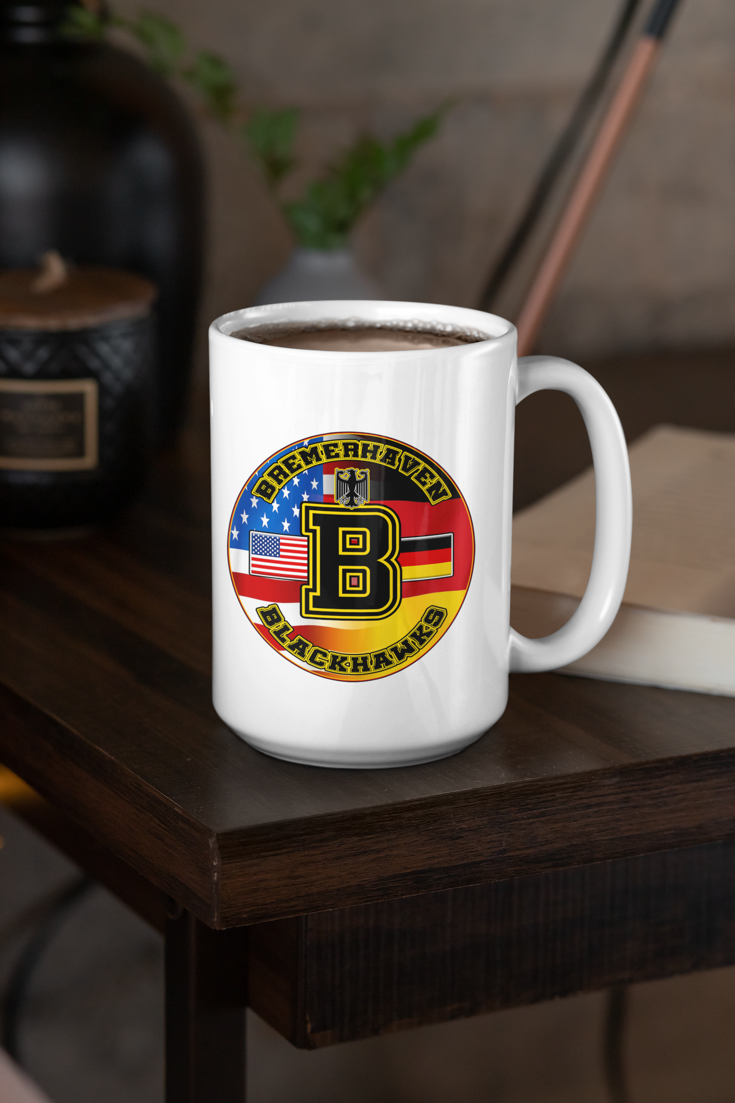 Bremerhaven AHS Celebration Shield 15oz Coffee Mug
