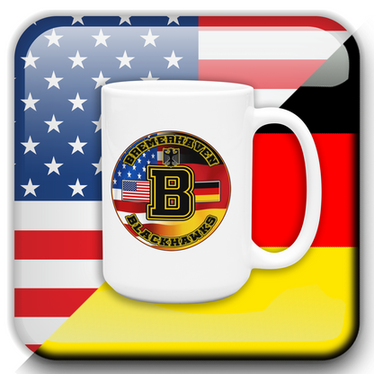 Bremerhaven AHS Celebration Shield 15oz Coffee Mug