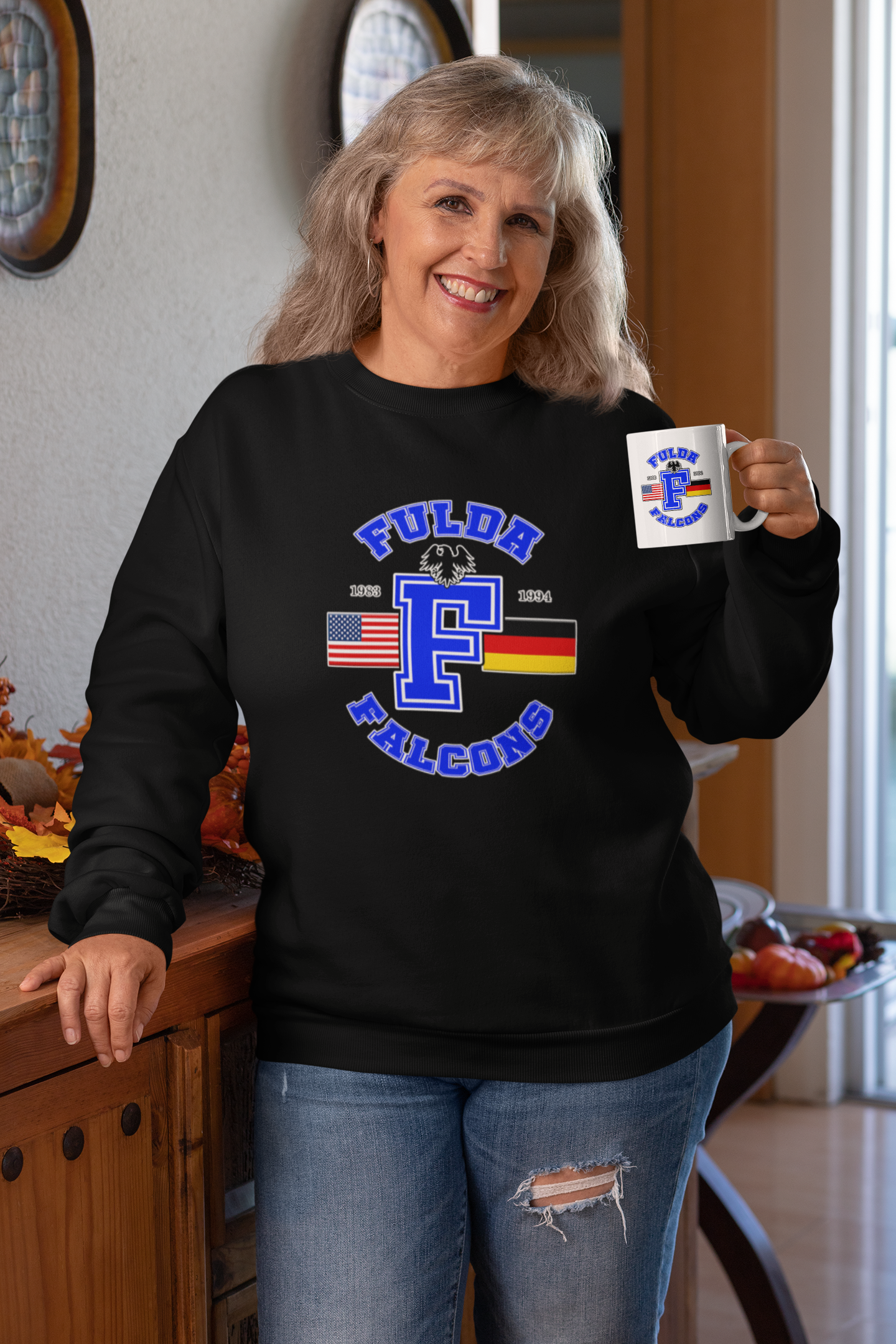 Fulda American High School Letterman Sweatshirt