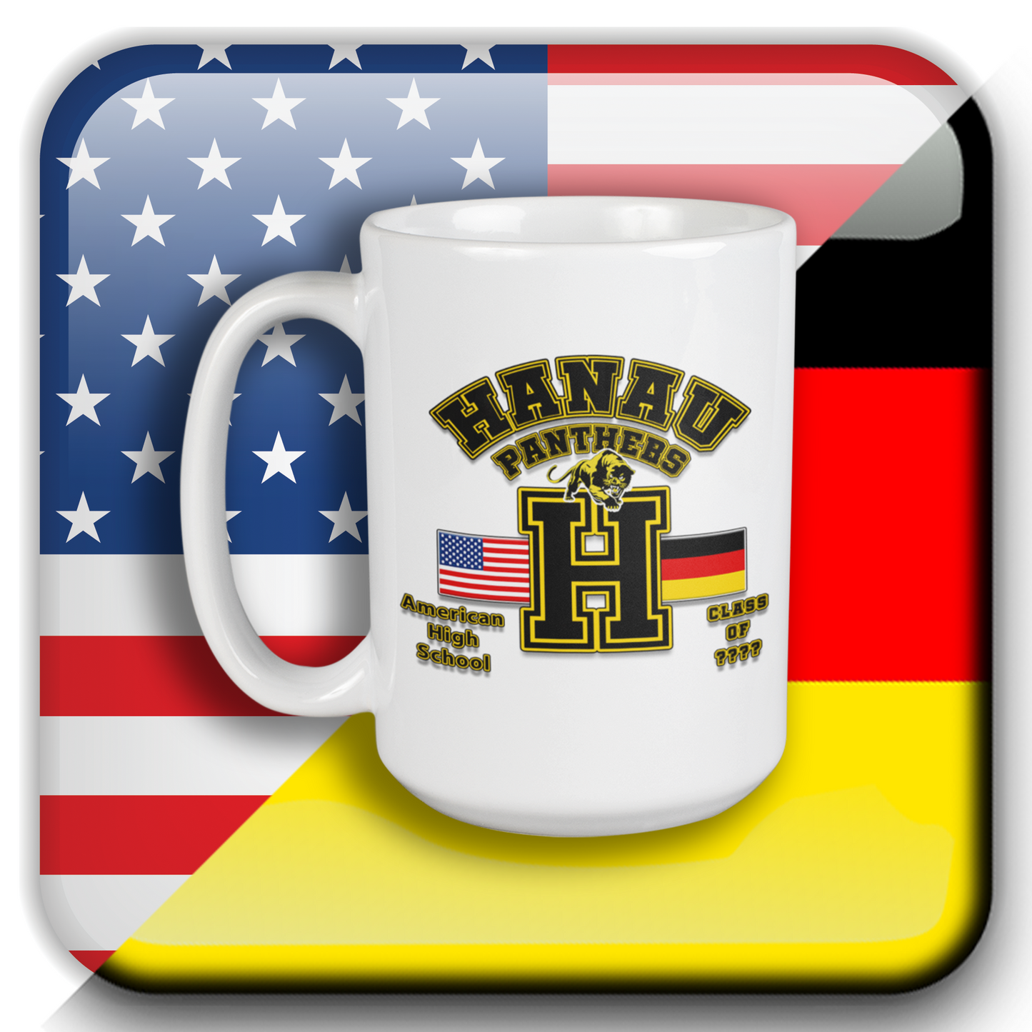 Hanau AHS Graduation Class  15oz Coffee Mug