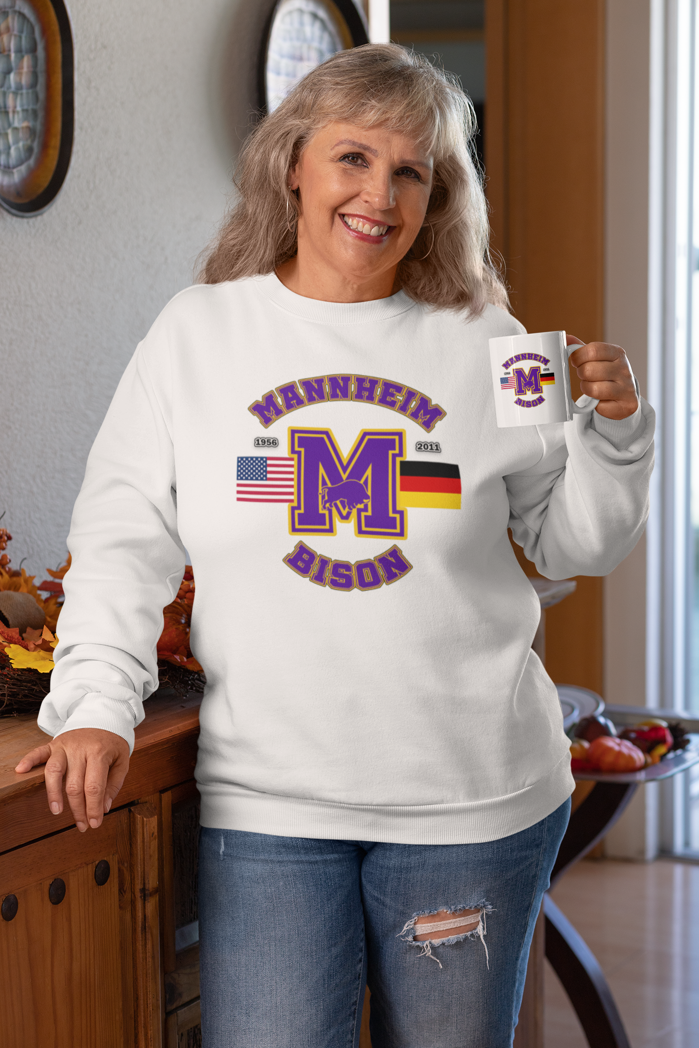Mannheim American High School Letterman Sweatshirt
